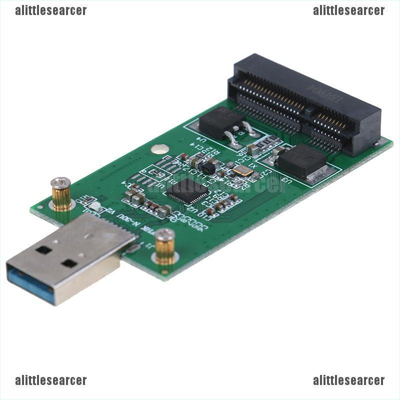 Thẻ chuyển đổi SSD PCBA ngoài mini USB 3.0 sang PCIE mSATA tiện lợi