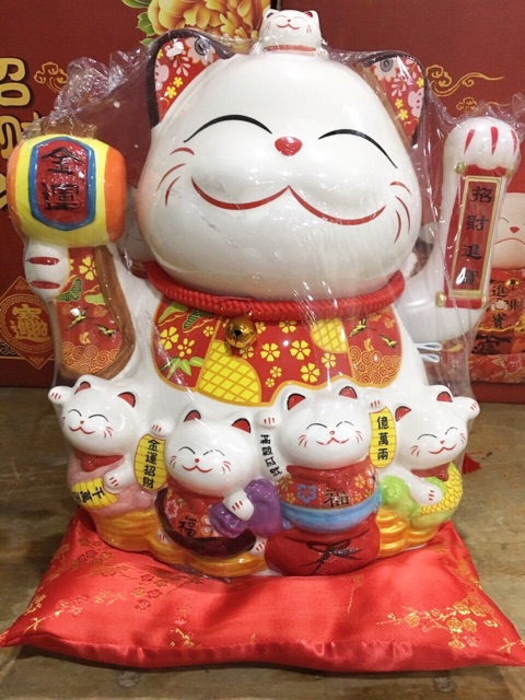 Mèo thần tài cao 30cm
