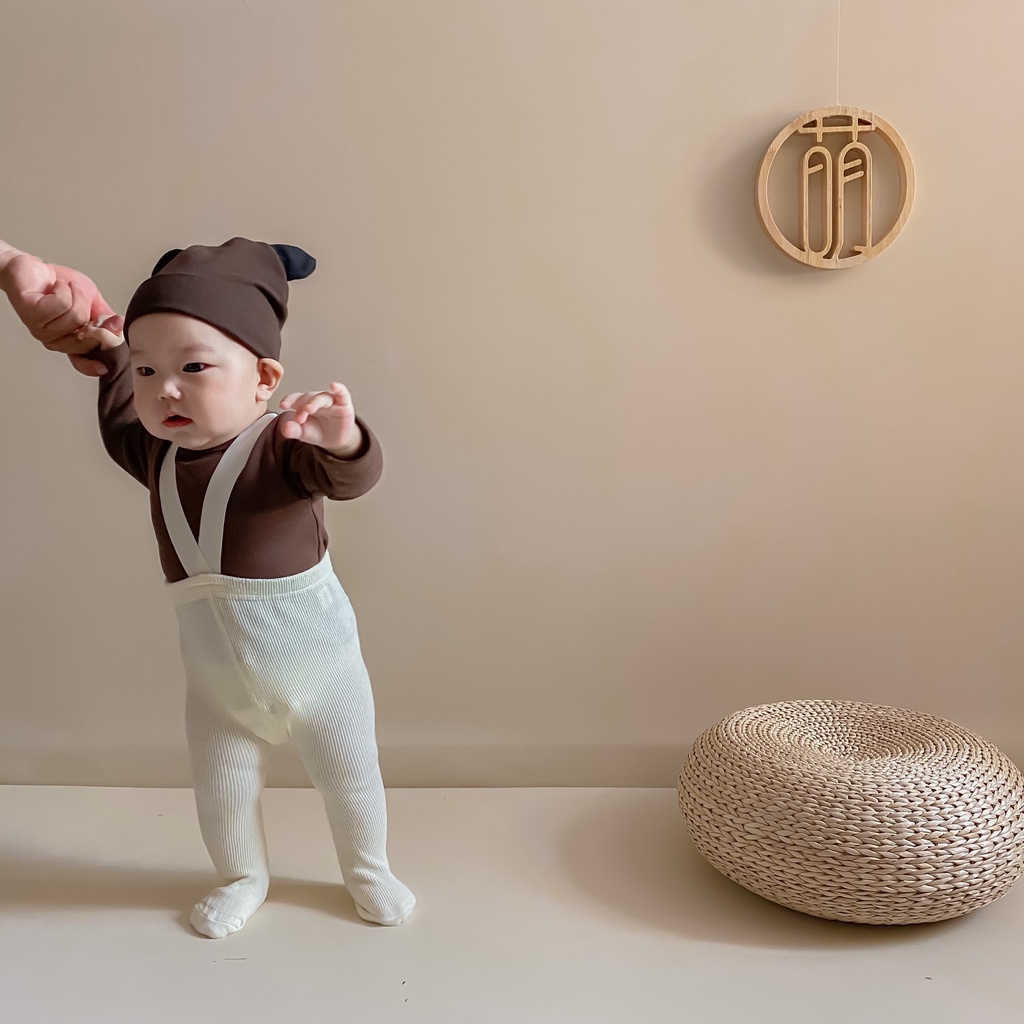 Mũ Cotton Vải Mềm Tai Mickey Cho Bé 6 - 20m