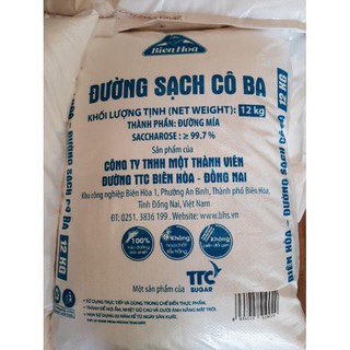 Đường sạch Cô Ba bao 12kg