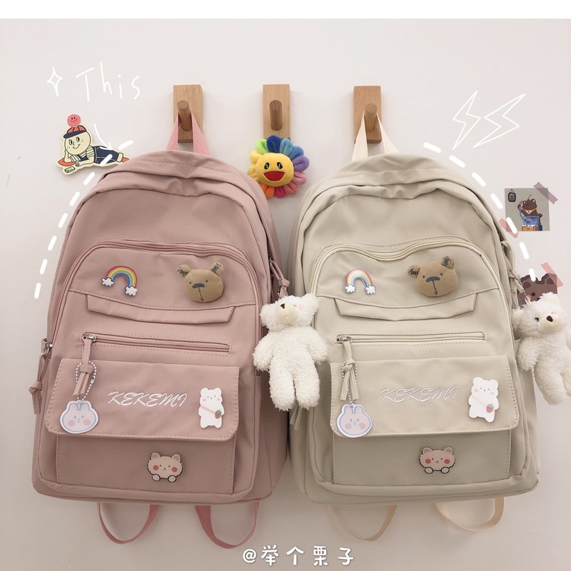 B13 - BALO NỮ ULZZANG MÀU PASTEL