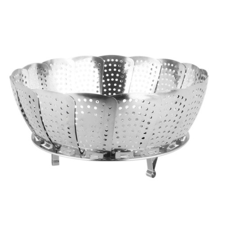 Khay / Xửng / Vỉ HẤP INOX Hấp Bánh, Bánh Bao, Đồ Ăn (đường kính 23cm)