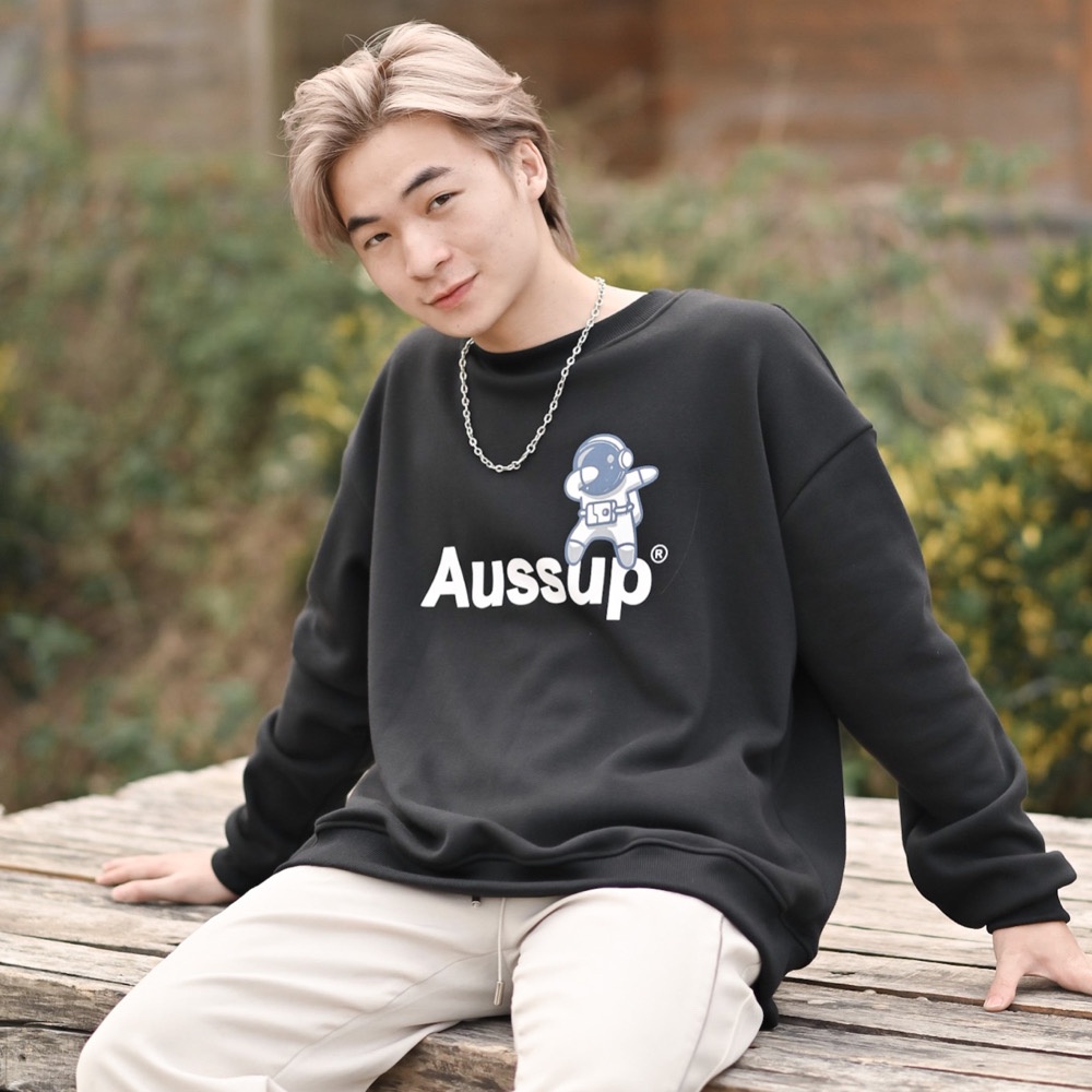 Áo sweater form rộng , Áo nỉ sweater NAM - NỮ chất liệu nỉ lông