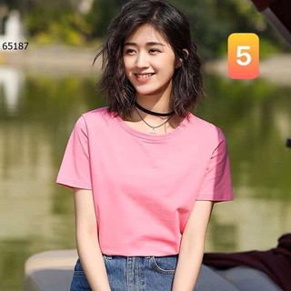 Áo phông cổ tròn chất mát
