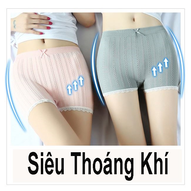 Quần Lót Nữ Mặc Trong Váy - Quần Đùi Short Nữ Mặc Trong Váy - Hàng Quảng Châu Túi Zip Loại 1