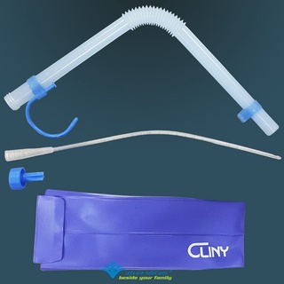✅ cliny 10fr,12fr, 14fr - bộ thông tiểu ngắt quãng nam hoặc nữ, chất liệu 💯 silicone