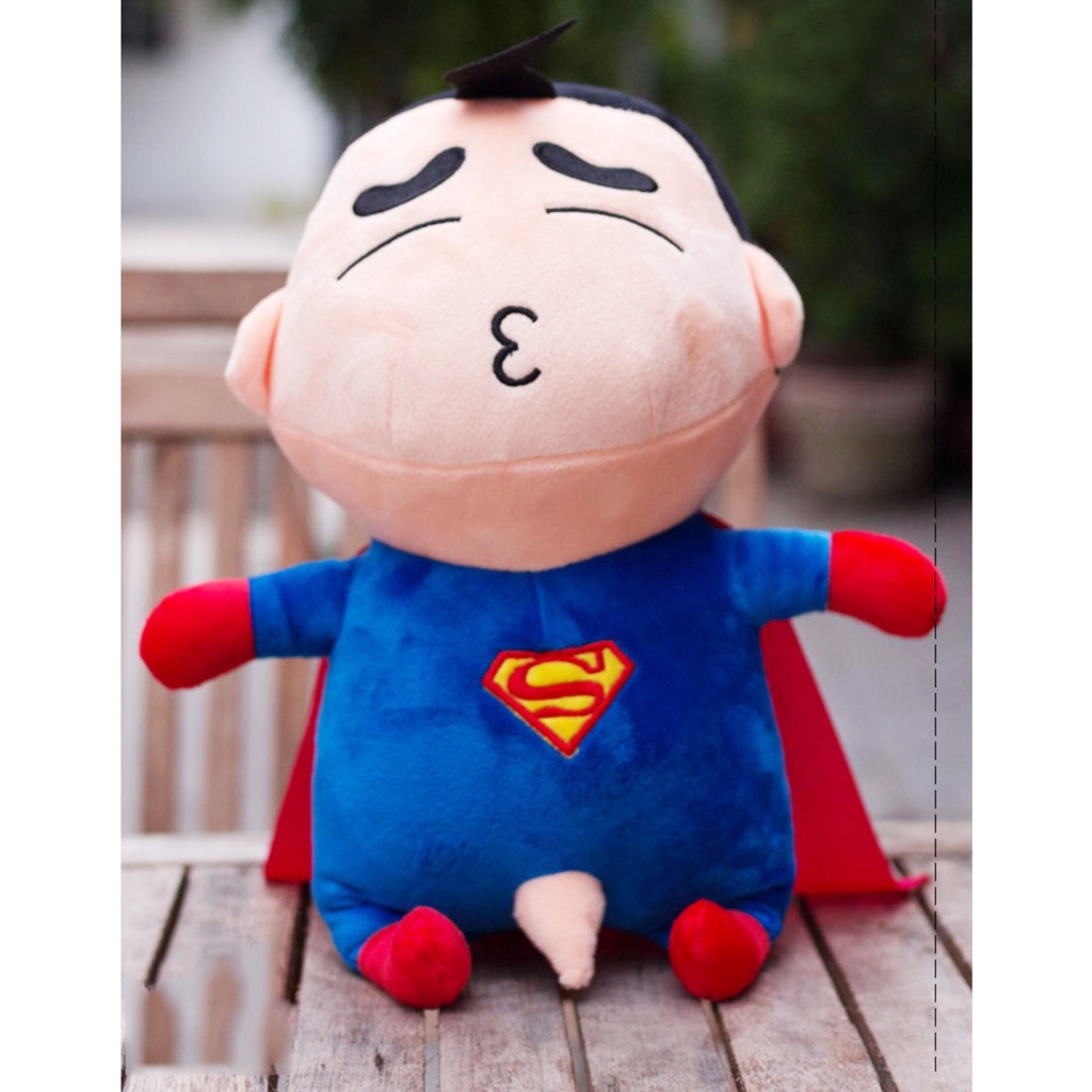 THÚ BÔNG SHIN SUPERMAN ĐÁNG YÊU  - GẤU BÔNG SHIN SIÊU NHÂN