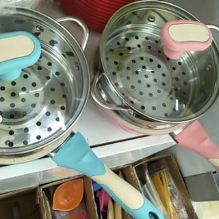 Set nồi nấu cháo 2 in1 cho bé