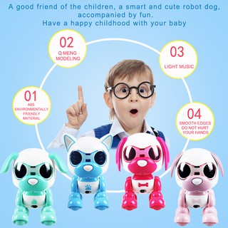 Chó Robot Thông Minh Biết Nhảy Theo Nhạc Cho Bé