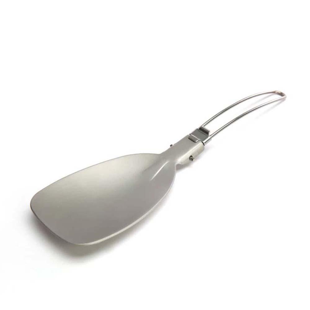 Xẻng Nấu Ăn Bằng Hợp Kim Nhôm Gọn Nhẹ Có Thể Gấp Gọn Tiện Dụng Mang Theo Du Lịch Cắm Trại