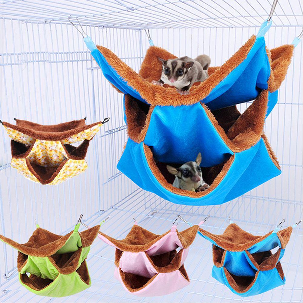 Võng Mềm Giữ Ấm Ba Tầng Cho Sóc Chuột Hamster