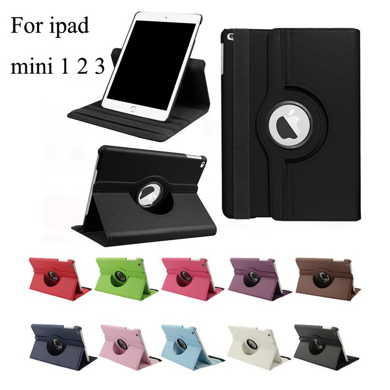 Bao da iPad mini 1, mini 2, mini 3 xoay 360 độ
