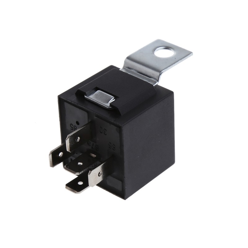 Rơle cầu chì chống nước DC 12V 40A 5Pin thường mở dành cho xe ô tô