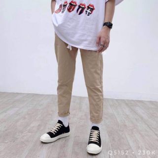 Quần Kaki Baggy Form Unisex