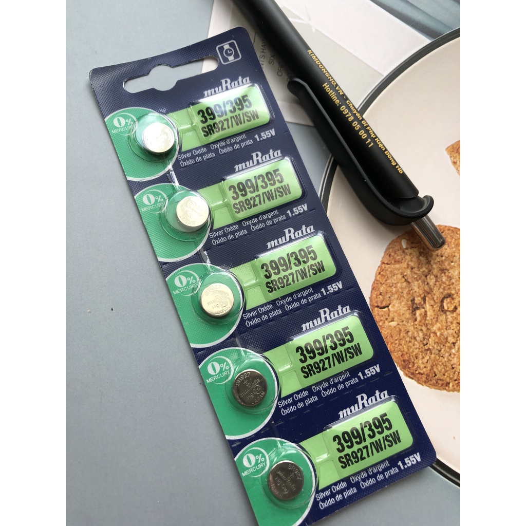 Pin đồng hồ Sony 395 – SR927SW 1.55V vỉ 1 viên - pin 927