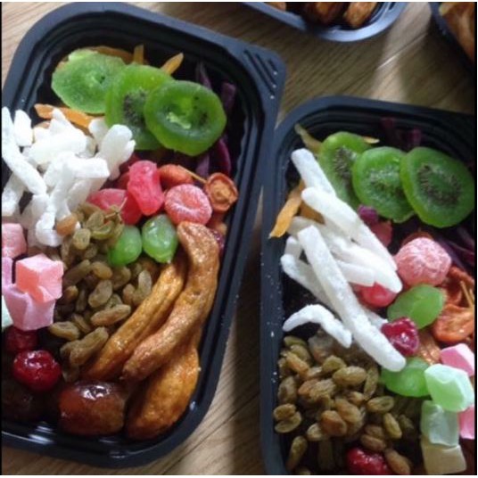 Set 10 hộp HT17 đựng mứt, bánh 20cm