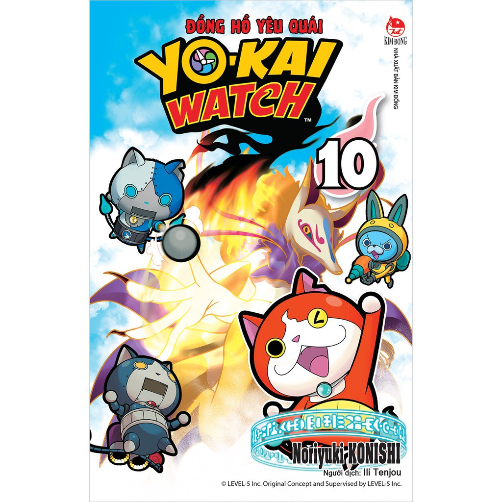 Truyện tranh Yo-kai Watch - Đồng hồ yêu quái lẻ tập 1 - 16 1 2 3 4 5 6 7 8 9 10 11 12 13 14 15 16 - NXB Kim Đồng - Yokai | BigBuy360 - bigbuy360.vn