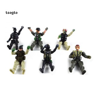 Set 6 Đồ Chơi Mô Hình Lính Quân Đội Cho Bé