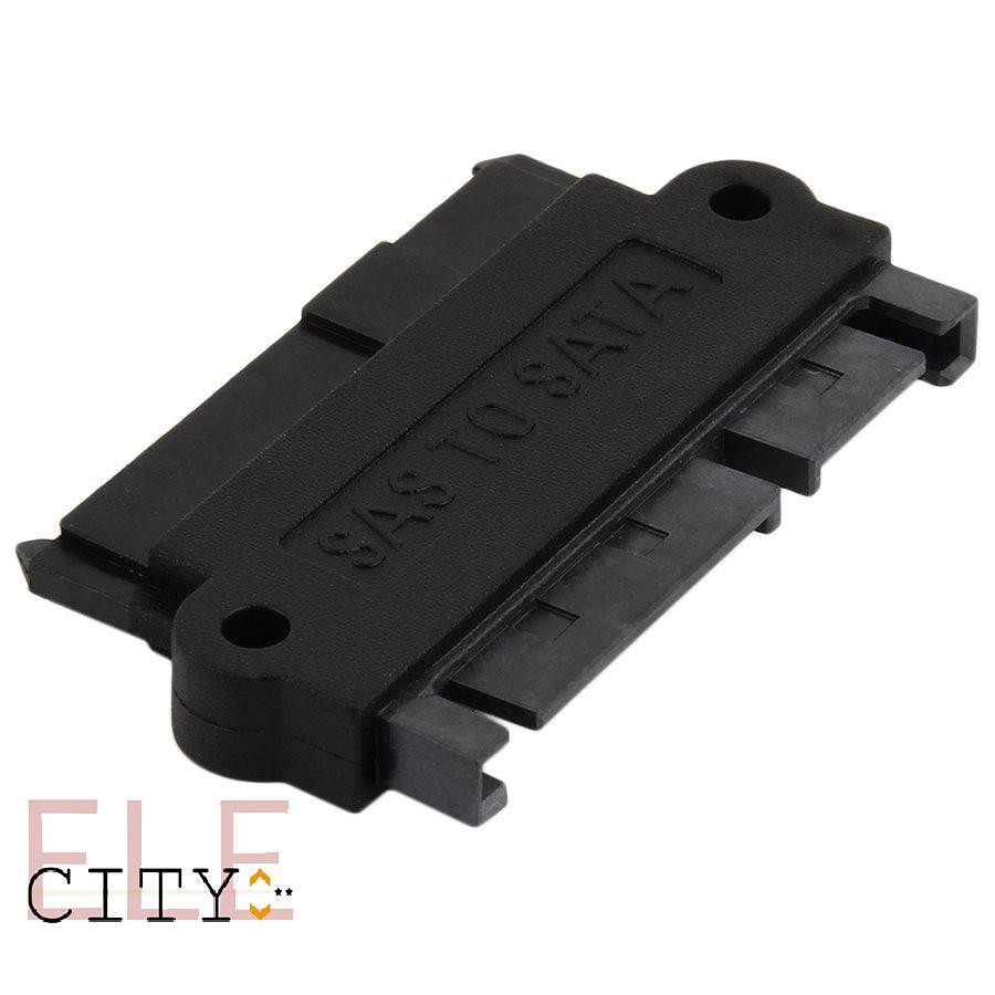 111ele} SFF-8482 SAS To SATA 180 Degree Angle Adapter Converter Straight Head