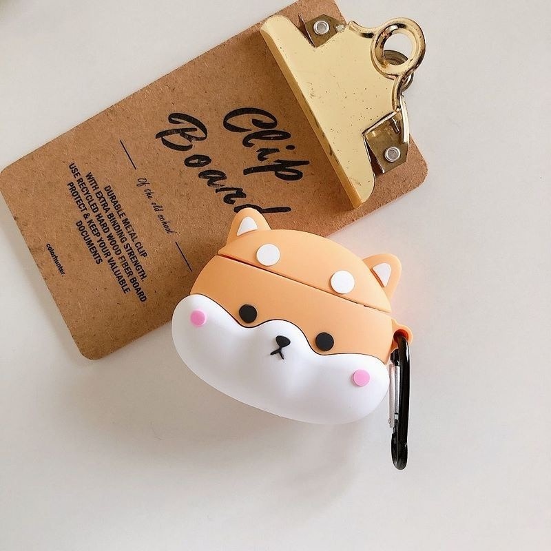 Vỏ Bảo Vệ Hộp Sạc Tai Nghe Airpods Pro 5 Mềm Hình Chú Gấu Nhỏ Dễ Thương