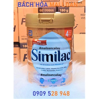 Sữa bột Similac Abbott 1 2 3 4 900g