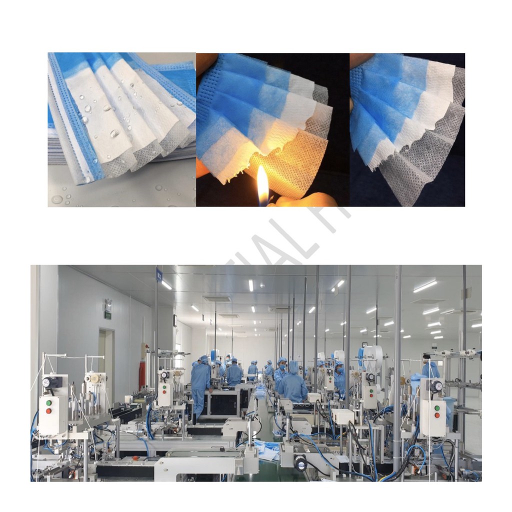 XUẤT DƯ MỸ (hộp 50c) TỪ NHÀ MÁY KHẨU TRANG Y TẾ 4 LỚP H-MASK | BigBuy360 - bigbuy360.vn