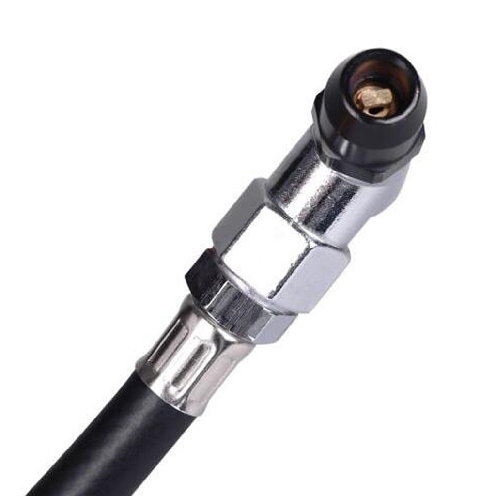 0-200PSI Xe tải ô tô tự động lốp lốp lốp không khí Ống linh hoạt Máy đo áp suất quay số Máy kiểm tra xe phổ quát