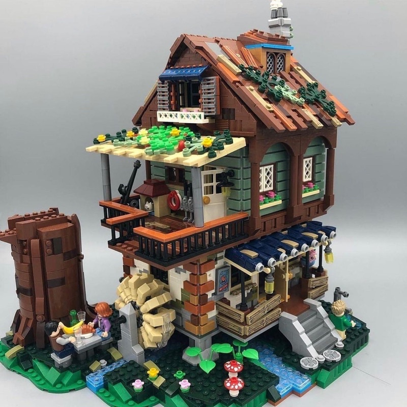Đồ chơi mô hình xếp hình lắp ráp Ngôi Nhà Trên Cây by Lo/Z Nanoblocks