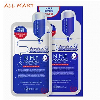 Mặt nạ giấy siêu  cấp ẩm cho da  khô  Mediheal N.M.F Aquaring Ampoule Mask 27ml
