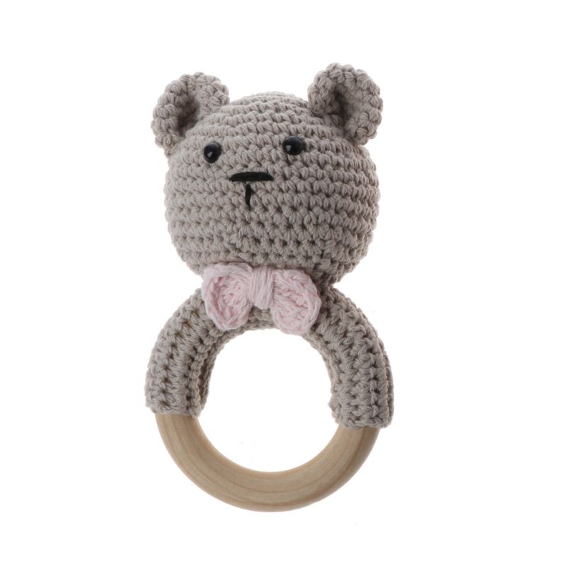 Đồ Chơi Treo Chất Liệu Không BPA Màu Sắc Tự Nhiên Cho Bé Sơ Sinh