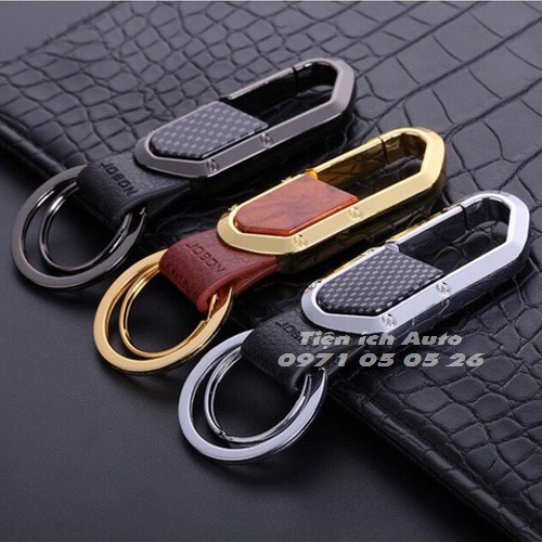 Móc chìa khoá ô tô - xe máy cao cấp JOBON ZB-106 | tienich_auto