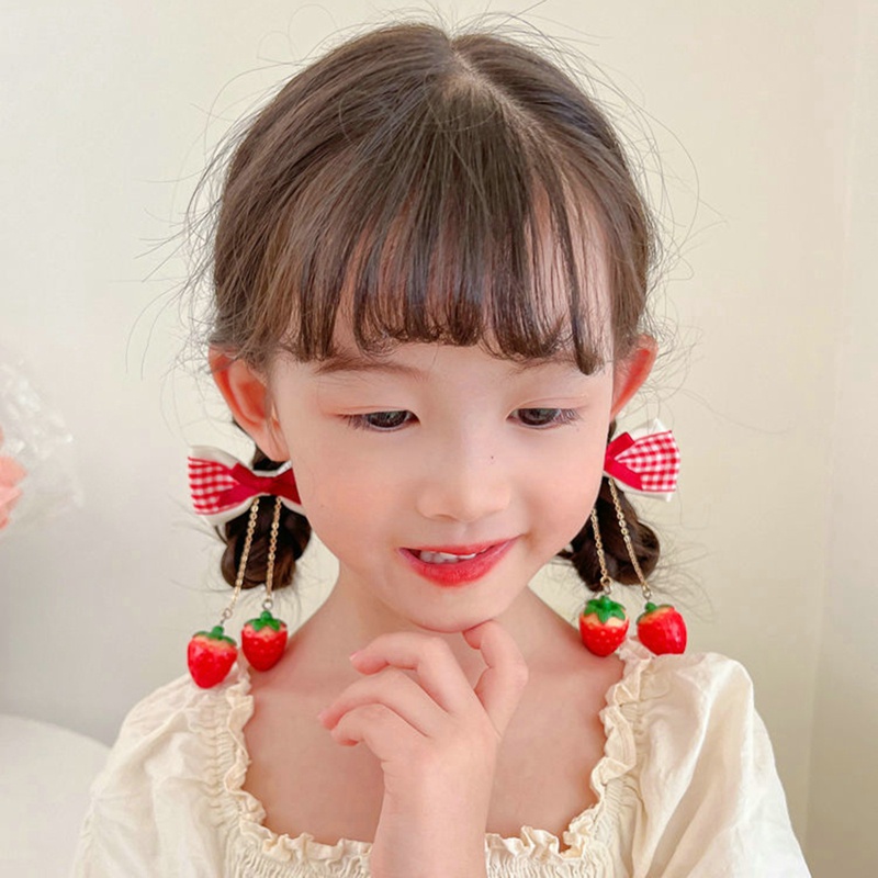 Kẹp Tóc Đính Nơ Xinh Xắn Dành Cho Nữ