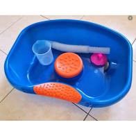 Chậu máng gội đầu tại giường cho trẻ em bà bầu người già