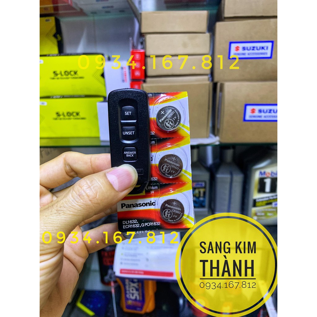 Pin Remote Xe Honda Vario 125 2018 2019 2020 2021 Thương Hiệu Panasonic Made in Indonesia