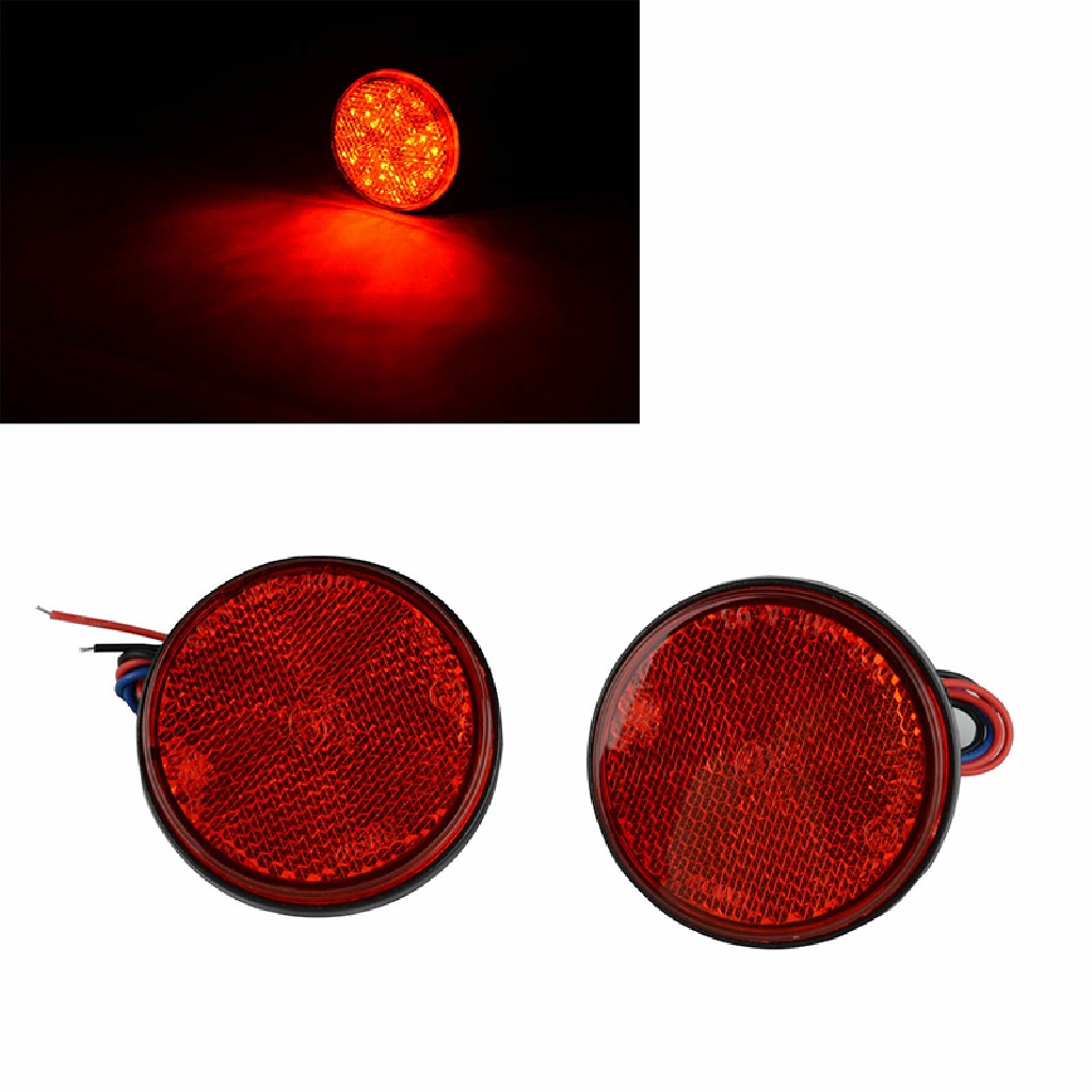 Đèn LED tín hiệu phanh thắng hình tròn phản quang dành cho xe hơi/ xe tải