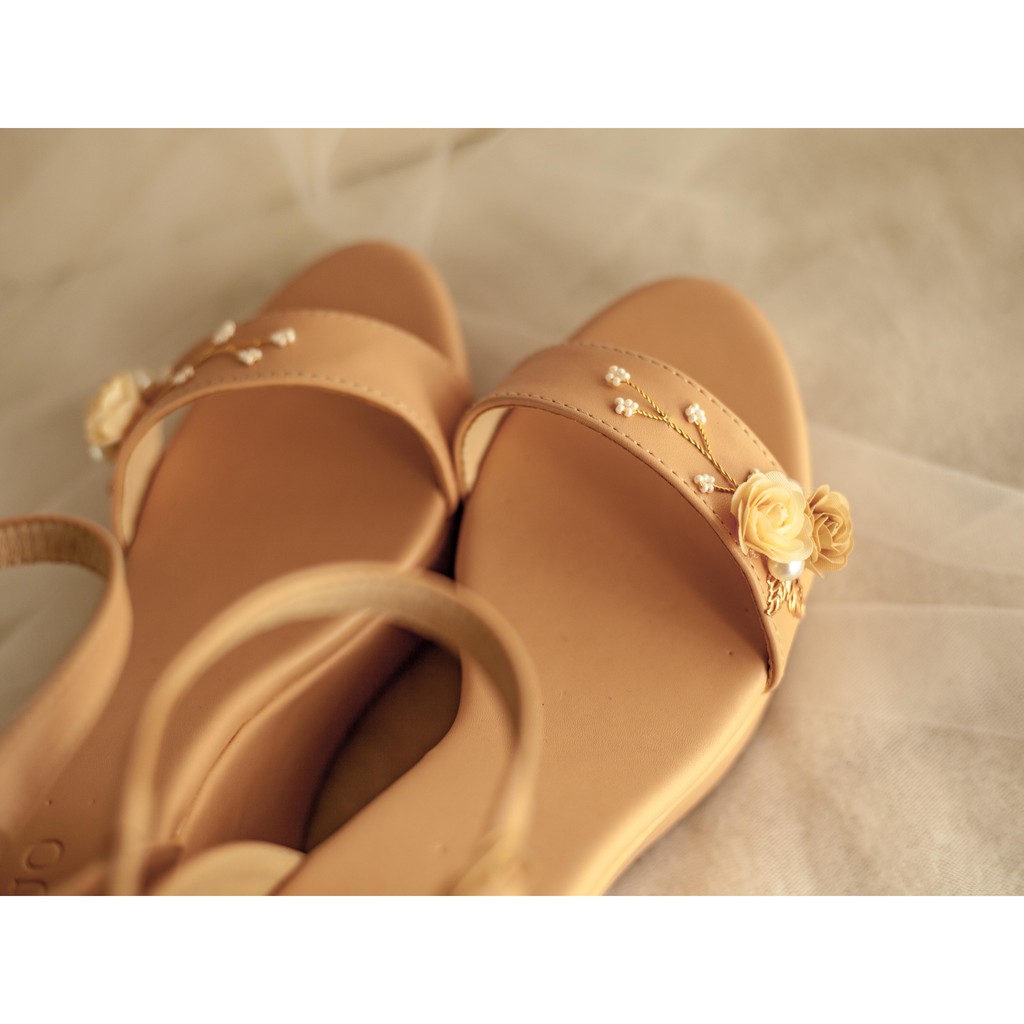 Giày Cưới Cao Cấp Bejo Đế Xuồng - wedding shoes