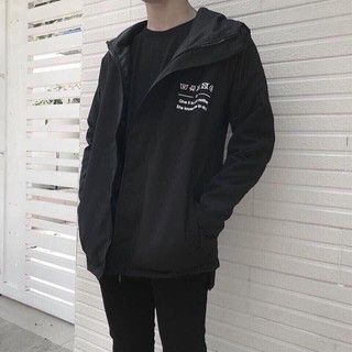 Áo gió 2 lớp Hàn quốc hot trend - tròn vuông tam giác Give it...