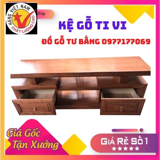 Kệ Tivi Để Sàn gỗ xoan kiểu nhật dài 1m20 x rộng 40 x cao 65,Kệ Gỗ Phòng Khách gỗ sồi nga sang trọng hiện đại bằng gỗ