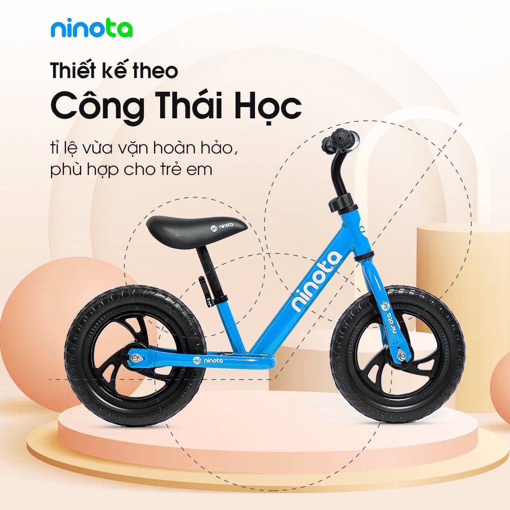 Xe thăng bằng, chòi chân cho bé ; Hàng chính hãng Ninota BB030BL-12PRO cao cấp; Bảo hành 12 tháng 1 đổi 1