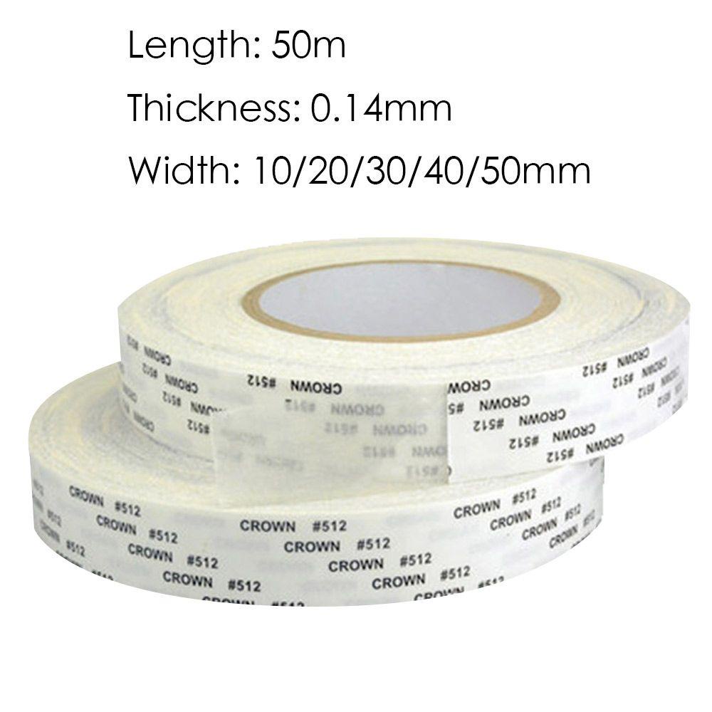 Cuộn Băng Keo Hai Mặt Trong Suốt Dài 50M