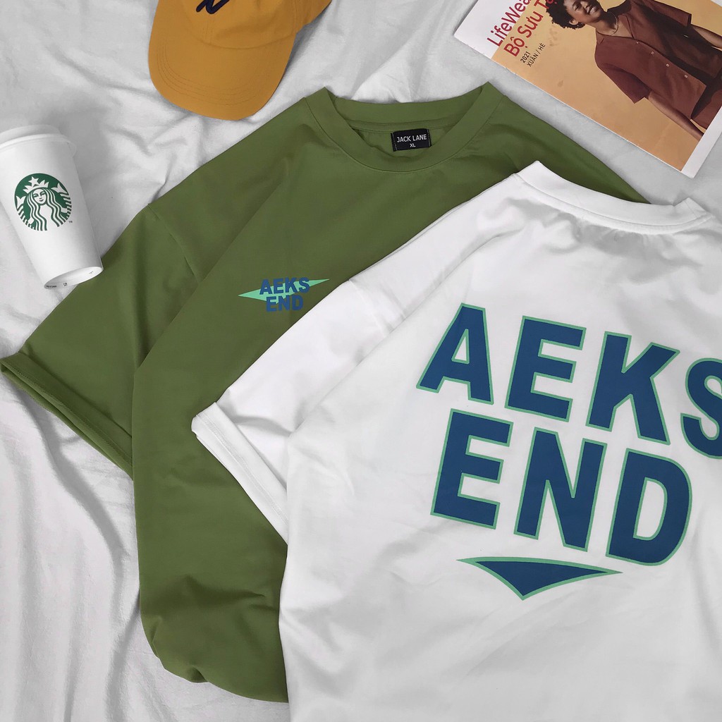 Áo phông Oversize AEKS,JACKLANE , Áo cộc tay Unisex Jack Lane | BigBuy360 - bigbuy360.vn