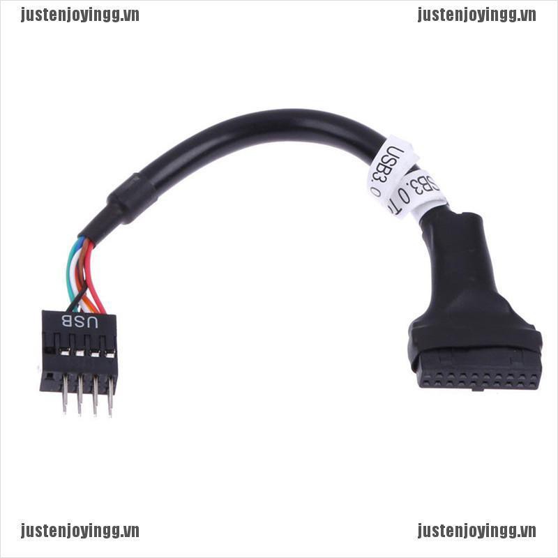 Cáp điều hợp USB 3.0 20 chân qua USB 2.0 9 chân cao cấp