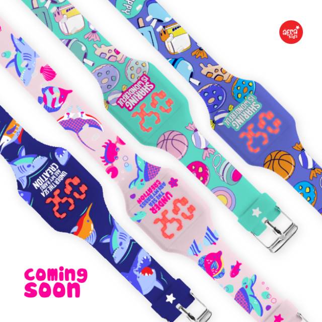 Đồng Hồ Đeo Tay Afrakids Thiết Kế Xinh Xắn Cho Bé | BigBuy360 - bigbuy360.vn