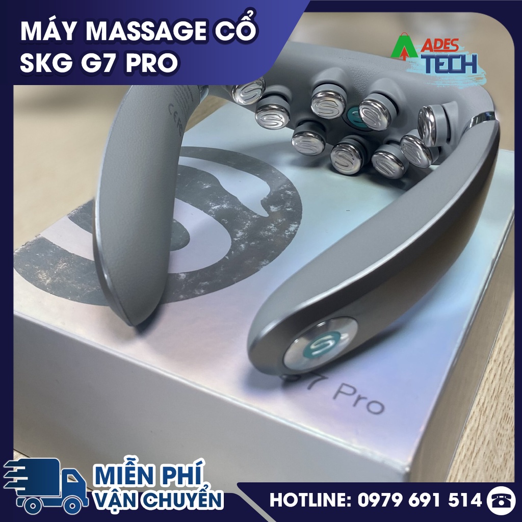 ✔️ Máy massage cổ SKG G7 Pro ✔️ 9 đầu rung mát xa ✔️ BH 12 THÁNG ✔️ Có 9 đầu rung mát xa