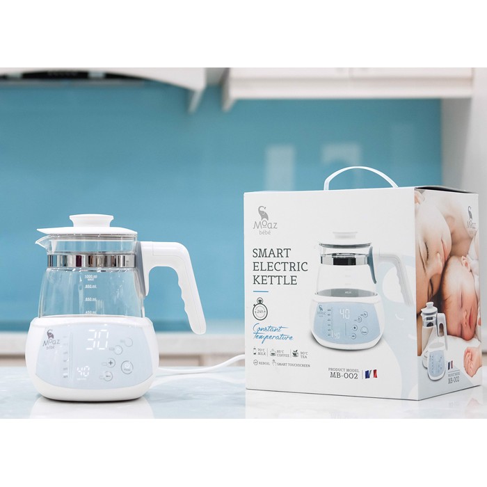 Ấm đun nước Moaz Bebe Smart Electric Kettle 1000ml MB002