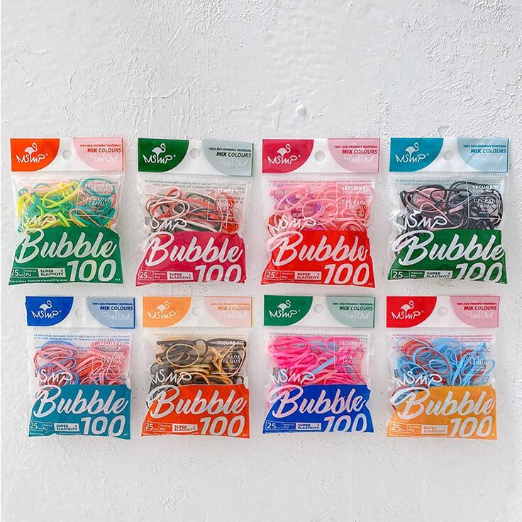 Dây cột tóc chất liệu cao su phong cách Hàn Quốc dành cho nữ