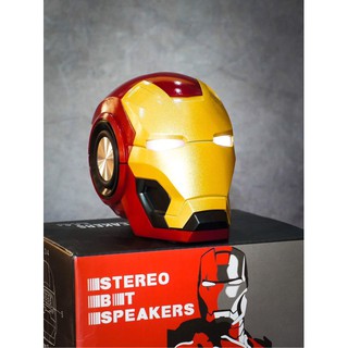 Loa nghe nhạc Bluetooth Iron man (Đỏ)
