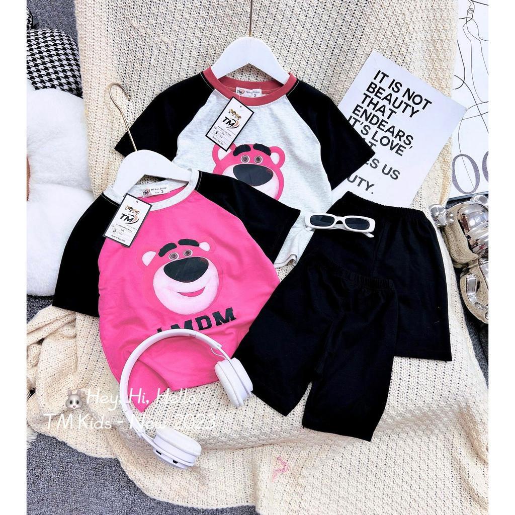 SALE BỘ ÁO NGỐ QUẦN LEGGING BÉ GÁI CÁ TÍNH SIZE 8-30KG(LMDM)