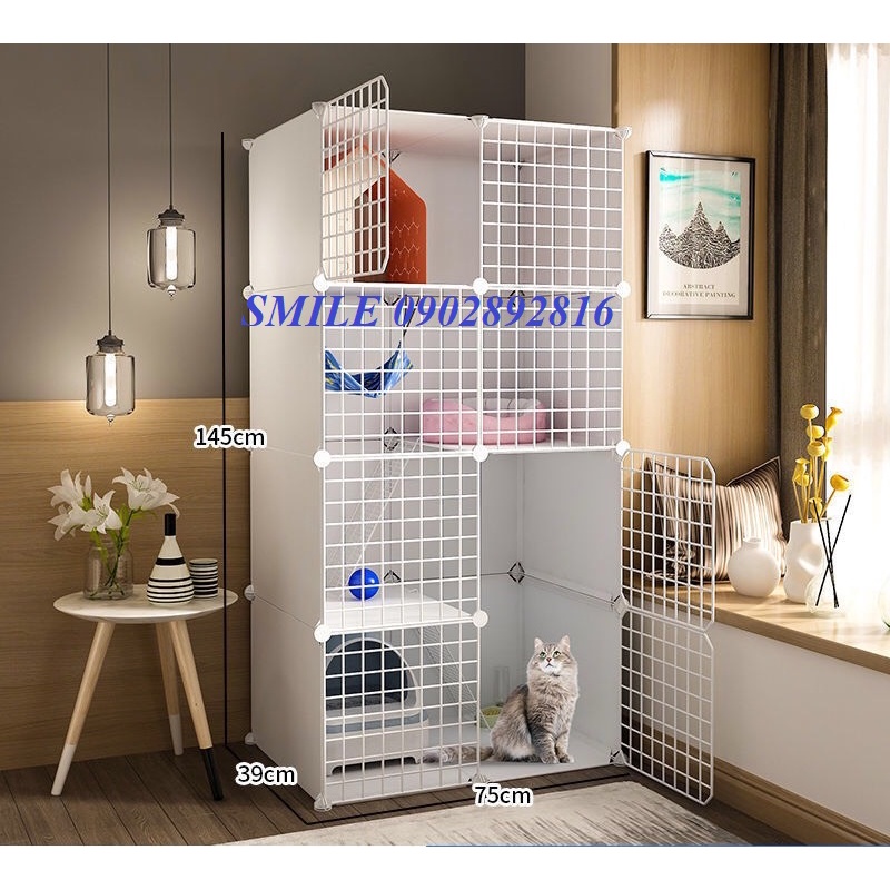 [FREESHIP] COMBO CHUỒNG, LỒNG LƯỚI THÉP CHO CHÓ MÈO THÚ CƯNG ĐA NĂNG