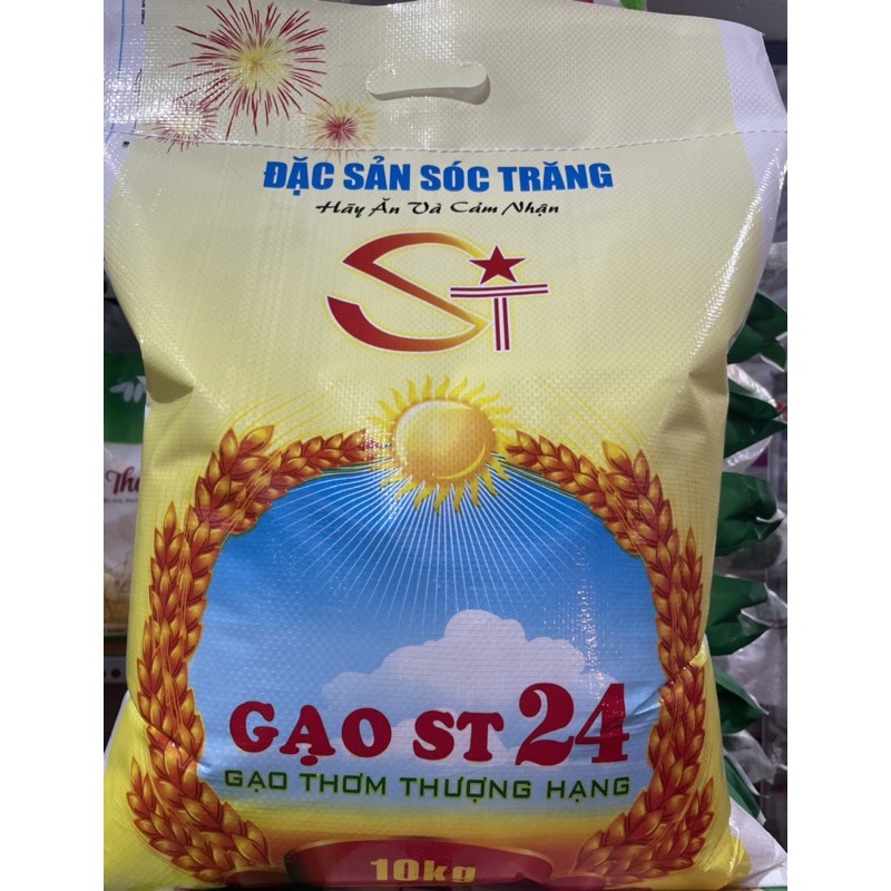 Gạo ST24 (Bao 10 Ký ) | BigBuy360 - bigbuy360.vn